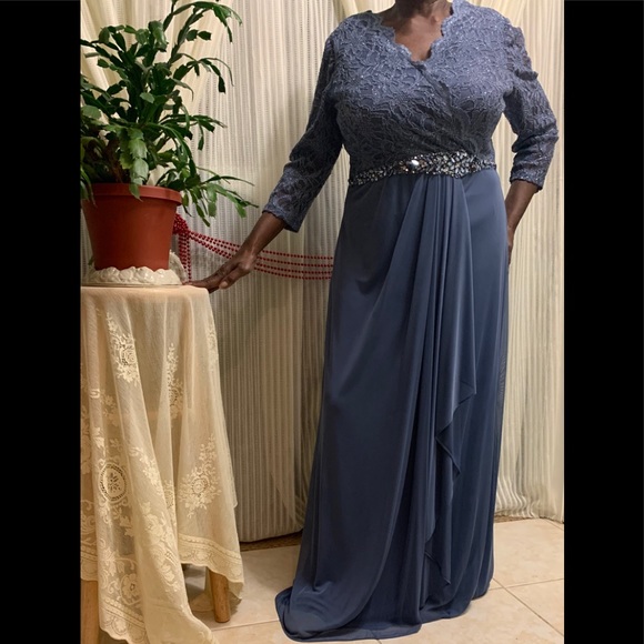 🌞RESERVED🌞JACKIE JON WOMENS GOWN Sz 18 - Picture 6 of 8